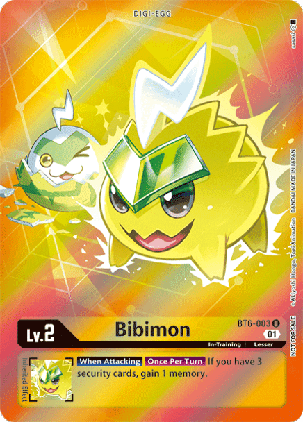 BT6-003: Bibimon Alternate Art