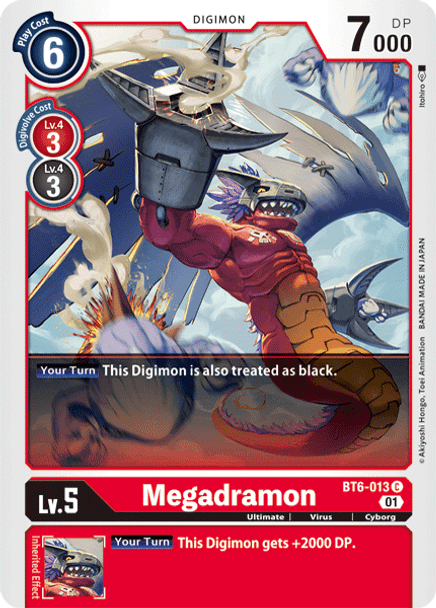 BT6-013: Megadramon