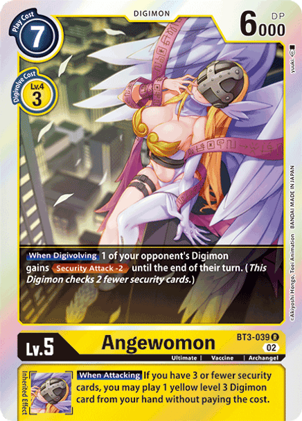 BT3-039: Angewomon (RB01 Foil Reprint)