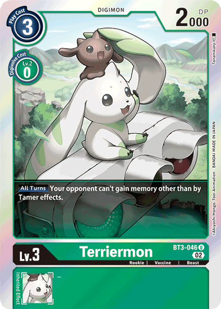 BT3-046: Terriermon (RB01 Foil Reprint)