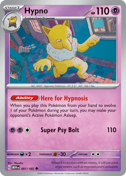 SV151-097/165: Hypno