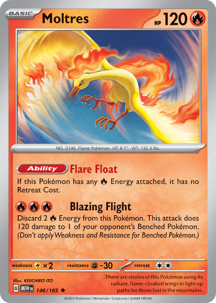 146/165: Moltres (Holo)