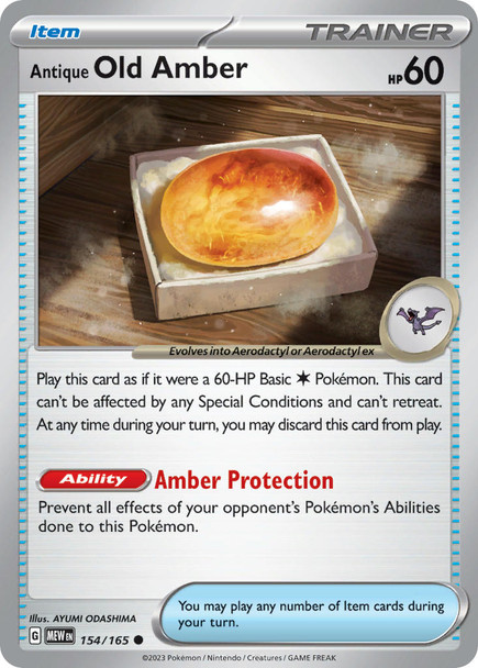 SV151-154/165: Antique Old Amber