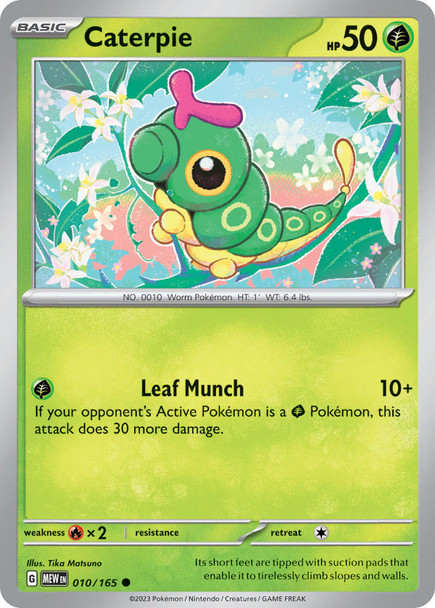 010/165: Caterpie (Reverse Holo)