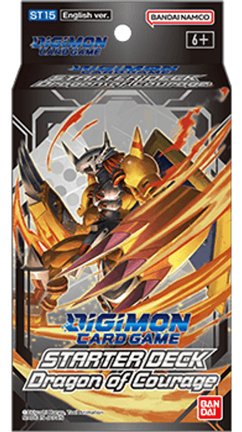 Digimon Card Game Starter Deck DRAGON OF COURAGE [ST-15]