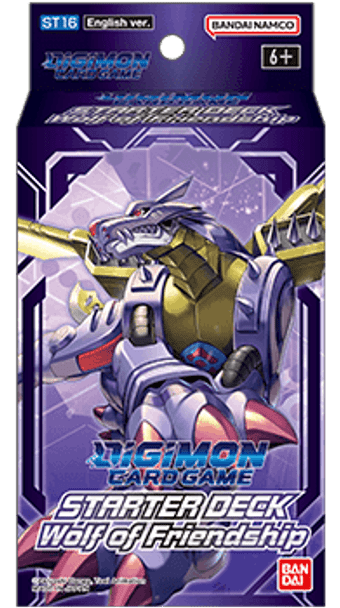 Digimon Card Game Starter Deck WOLF OF FRIENDSHIP [ST-16]