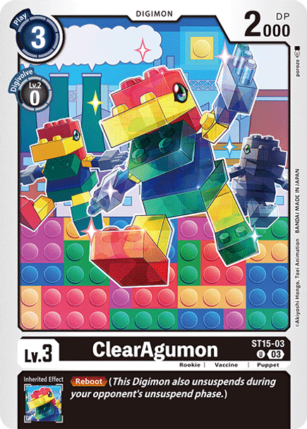 ST15-03: ClearAgumon