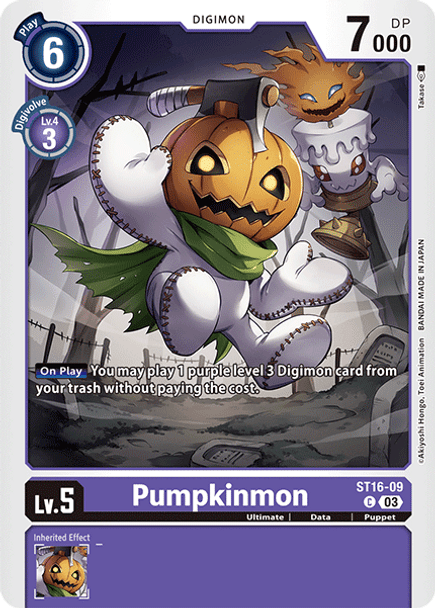 ST16-09: Pumpkinmon