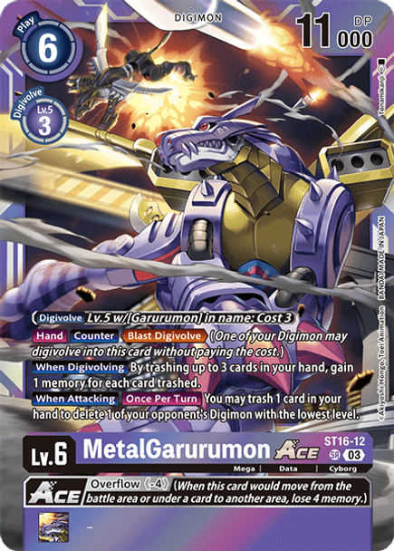 ST16-12: MetalGarurumon Ace