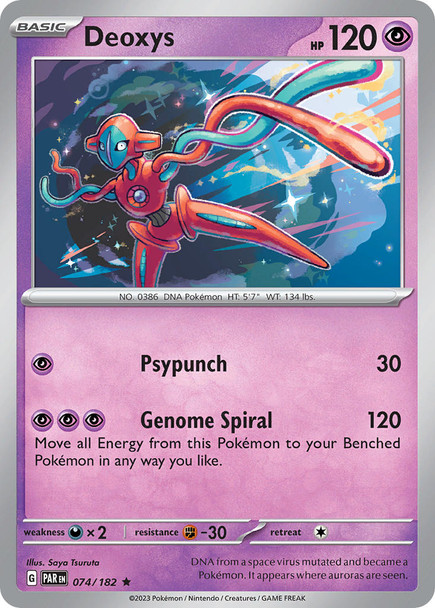 SV04-074/182: Deoxys (Holo)