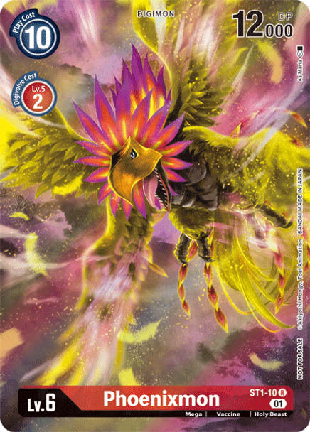 ST1-10: Phoenixmon BT06 1st Anniversary Box Topper