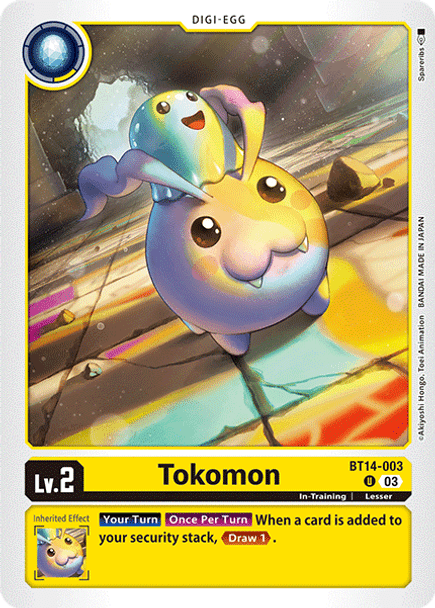 BT14-003: Tokomon