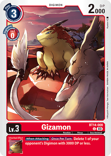 BT14-008: Gizamon