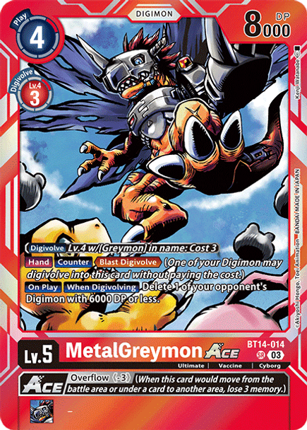 BT14-014: MetalGreymon ACE