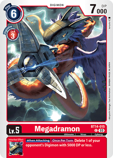 BT14-015: Megadramon
