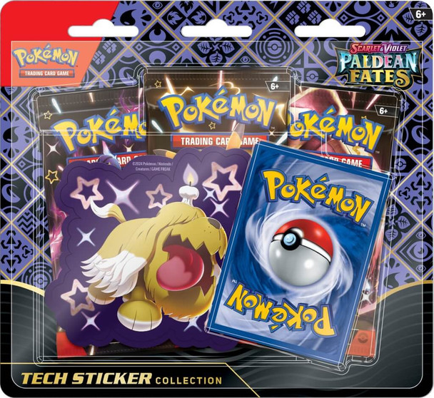 Pokémon TCG: Scarlet & Violet: Paldean Fates Tech Sticker Blister (Shiny Greavard)