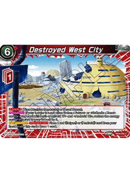BT23-006: Destroyed West City (Foil)