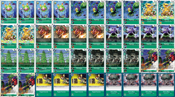 BT02: Common/Uncommon Green Deck Kit (4 of each)