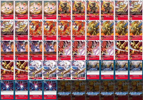 BT03: Common/Uncommon Red Deck Kit (4 of each)
