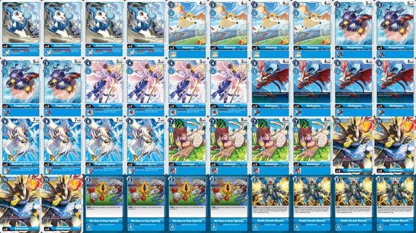 BT03: Common/Uncommon Blue Deck Kit (4 of each)