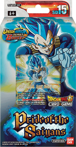 Dragon Ball Super Card Game Starter Deck PRIDE OF THE SAIYANS [DBS-SD15]