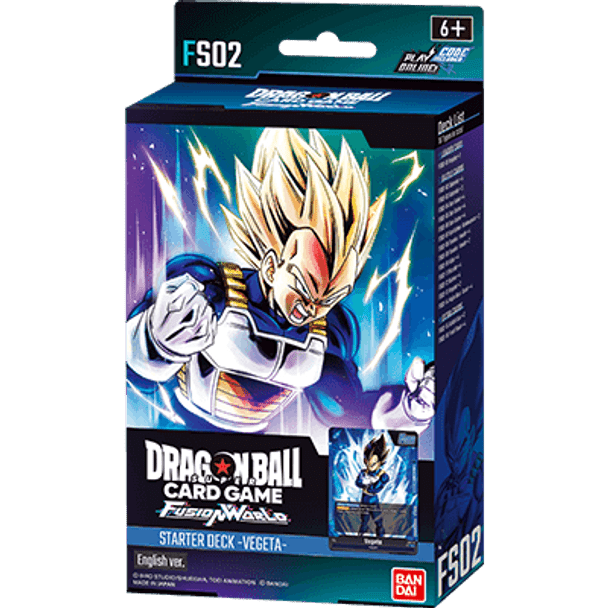 Dragon Ball Super Card Game Fusion World Starter Deck VEGETA [FS02]