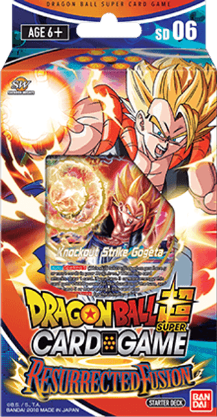 Dragon Ball Super Card Game Starter Deck RESURRECTED FUSION [DBS-SD06]