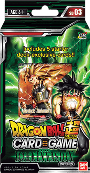 Dragon Ball Super Card Game Starter Deck THE DARK INVASION [DBS-SD03]