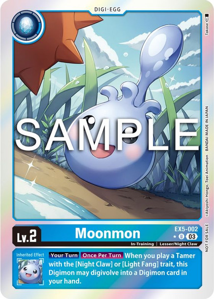 EX5-002: Moonmon (Animal Colosseum Box Promotion Pack)