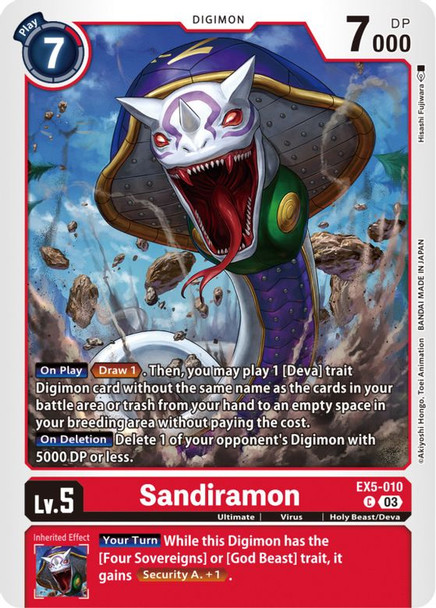EX5-010: Sandiramon