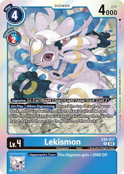 EX5-017: Lekismon