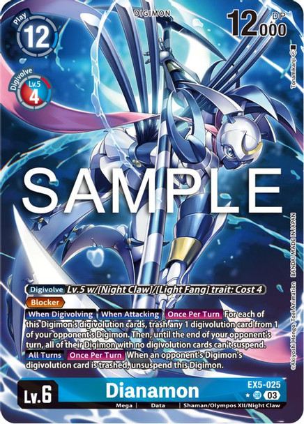 EX5-025: Dianamon (Alternate Art)