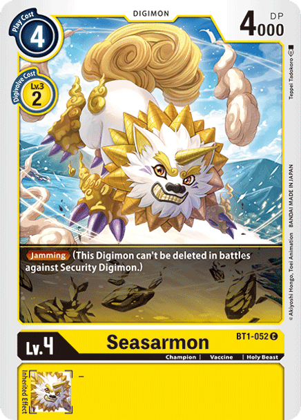 BT1-052: Seasarmon