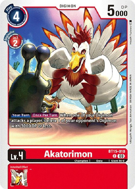 BT15-010: Akatorimon