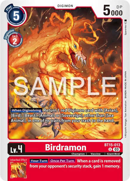 BT15-013: Birdramon