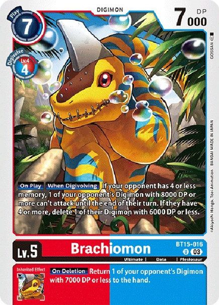 BT15-016: Brachiomon