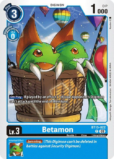 BT15-022: Betamon