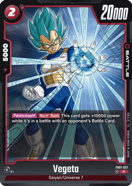 FB01-027: Vegeta