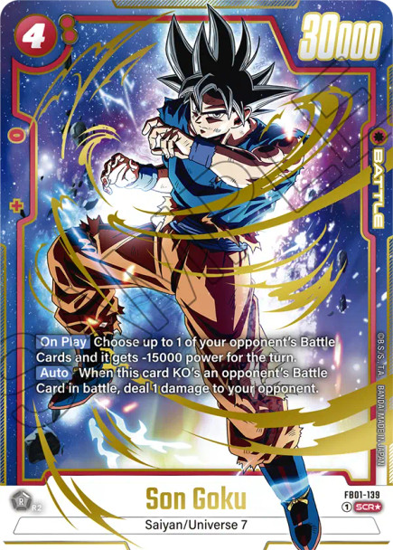 FB01-139: Son Goku (Alternate Art)