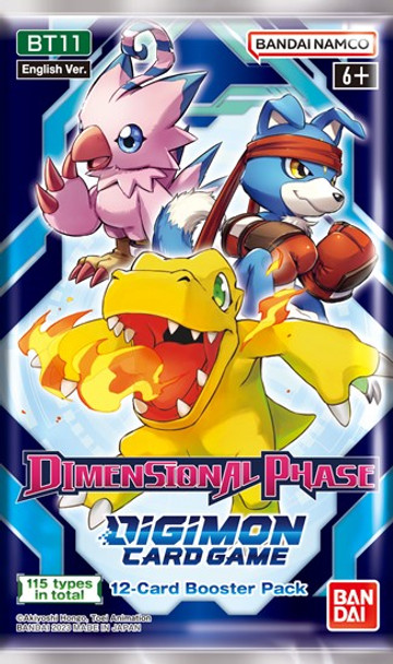 Digimon Card Game Dimensional Phase Booster Pack