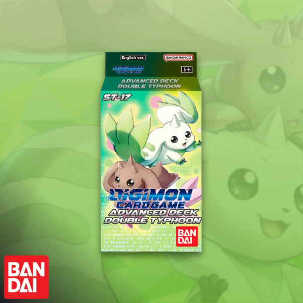 Digimon Card Game Advanced Starter Deck DOUBLE TYPHOON [ST-17]