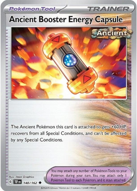 SV05-140/162: Ancient Booster Energy Capsule (Reverse Holo)
