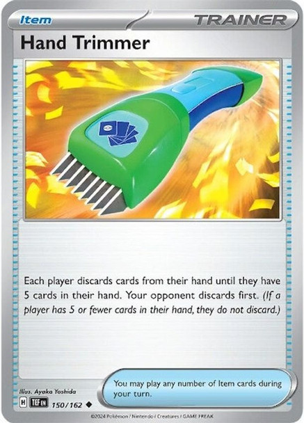 SV05-150/162: Hand Trimmer (Reverse Holo)