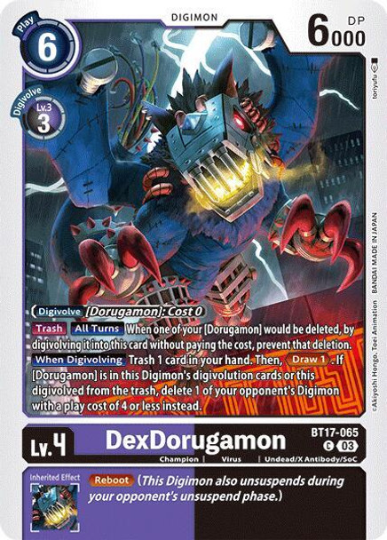 BT17-065: DexDorugamon