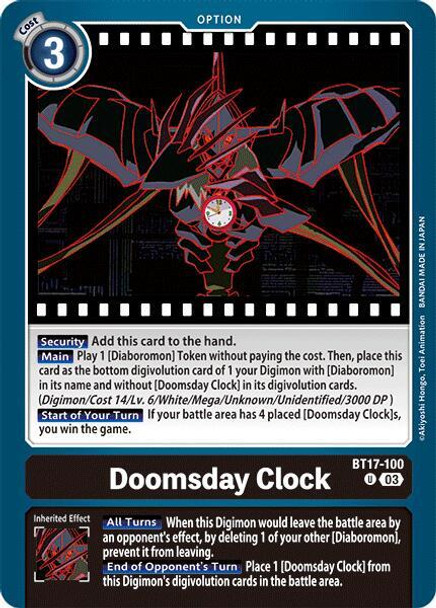 BT17-100: Doomsday Clock