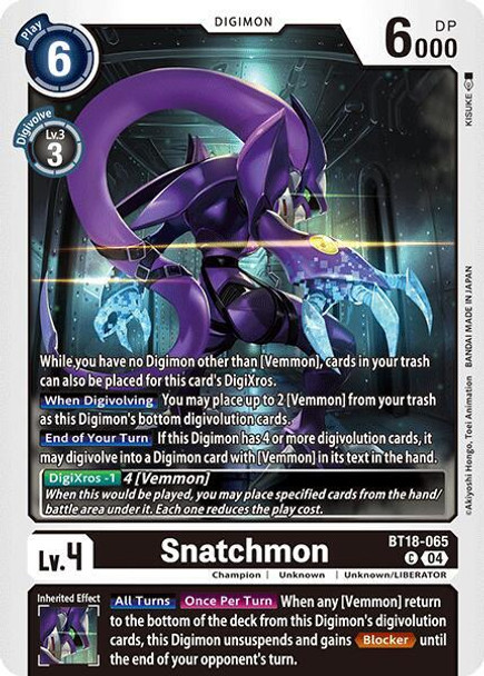 BT18-065: Snatchmon