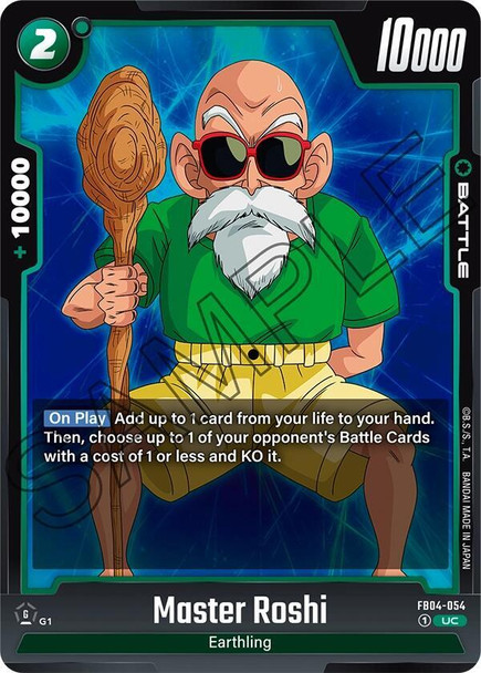 FB04-054: Master Roshi