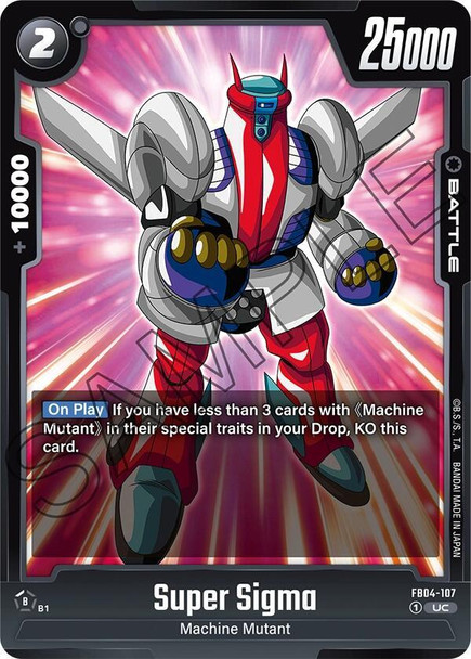 FB04-107: Super Sigma