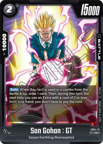 FB04-111: Son Gohan : GT