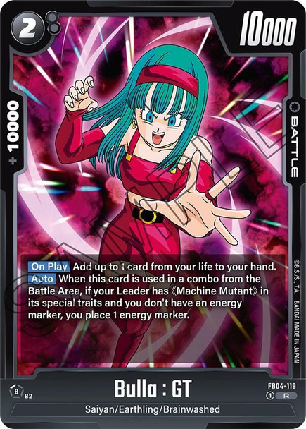 FB04-119: Bulla : GT